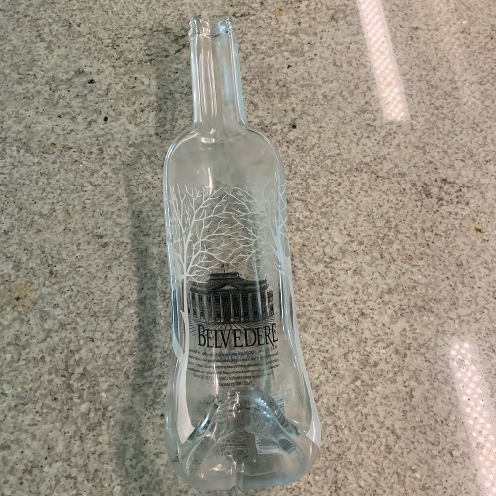 Vodka bottle tray